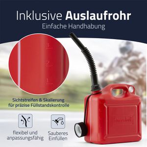 Produktbild für Benzinkanister Hünersdorff Standard 811320