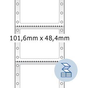 Produktbild für Endlosetiketten Herma 8113, 1-bahnig