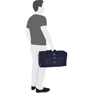 Produktbild für Reisetasche D&amp;N 7712 Travel Line, blau, 59 cm