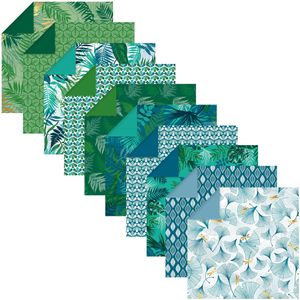 Produktbild für Faltblätter Clairefontaine 95354C Floraler Chic