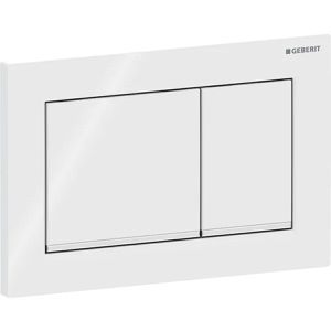 Produktbild für Betätigungsplatte Geberit Omega20, aus Kunststoff, für WC