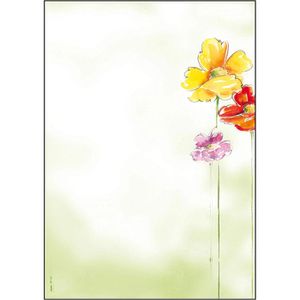 Motivpapier Sigel DP 123, Spring Flowers, A4