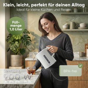 Produktbild für Wasserkocher Clatronic WK 3834, weiß