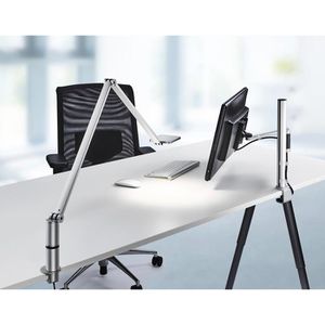 Produktbild für Schreibtischlampe Novus Attenzia task, weiß, LED, dimmbar