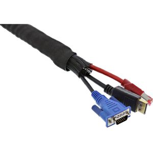 Produktbild für Kabelschlauch InLine 59992A, schwarz
