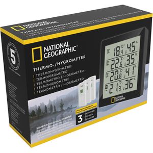 Produktbild für Thermo-Hygrometer National-Geographic 9070200, digital, Set