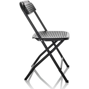 Produktbild für Klappstuhl hJh-OFFICE TUDELA XXL PRO, 803102, schwarz