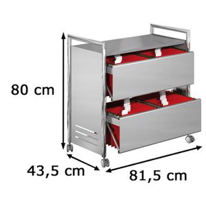 Produktbild für Hängemappenwagen Kerkmann 3132 artline 2