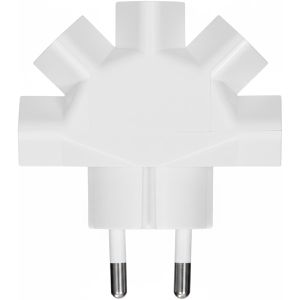 Produktbild für Steckdosenadapter Böttcher-AG weiß