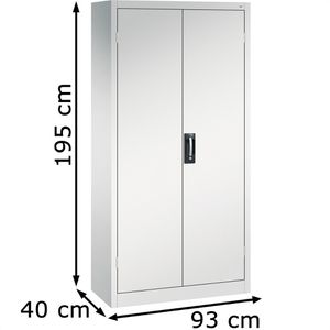 Produktbild für Werkzeugschrank CP-Möbel 8920-052, aus Metall, lichtgrau