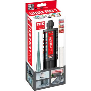Produktbild für Injektionsmörtel Tox 084600041, Liquix Pro 1, Set