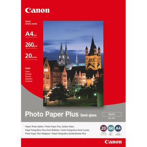 Fotopapier Canon SG-201 PhotoPlus, für Inkjet, A4