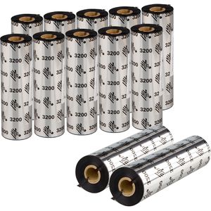 Farbband Zebra 3200 Premium, Wachs/Harz, GS08407