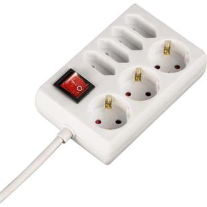 Steckdosenleiste Hama 108848, mit 1,4m Kabel