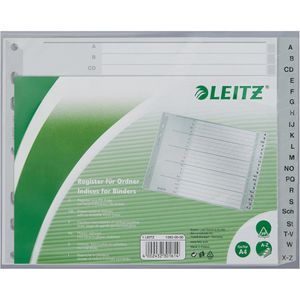 Produktbild für Register Leitz 1262-00-00 A4-halbe Höhe Überbreite, A-Z