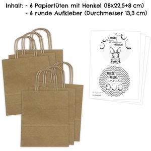 Produktbild für Geschenktüte Papierdrachen 060-007-017 Ostern