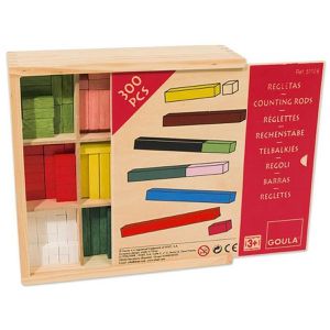 Produktbild für Lernspielzeug Goula 51106, Rechenstäbe 10 x 10