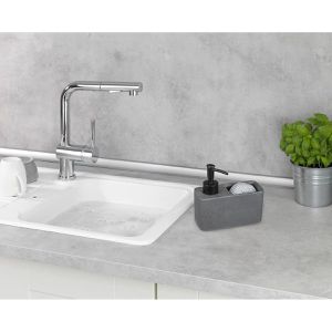 Produktbild für Spülmittelspender Wenko Resa 54669100, grau