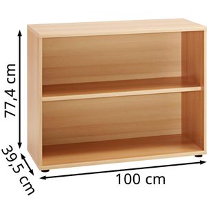 Produktbild für Aktenregal Möbelpartner Serie 4000, aus Holz