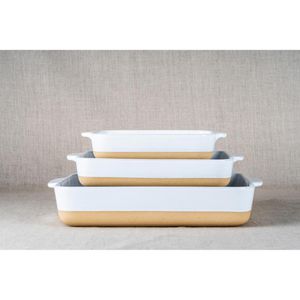 Produktbild für Auflaufform Lurch Terra Nova L 00230505, weiß/creme, Keramik