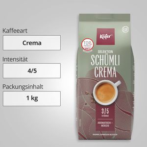 Produktbild für Kaffee Käfer Selektion Schümli Crema