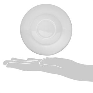 Produktbild für Untertasse Van-Well Trend, weiß