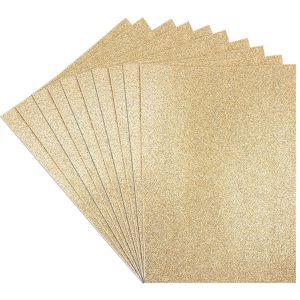 Produktbild für Moosgummi Ideen-mit-Herz 012793 Glitzer 1, A4