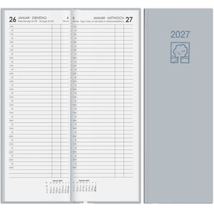 Vormerkbuch Zettler 808-0703, Recycling, graues Hardcover