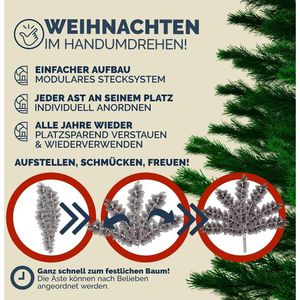 Produktbild für Weihnachtsbaum CASARIA 107678, 240cm