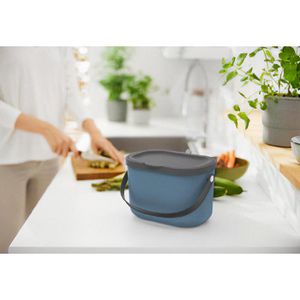 Produktbild für Mülleimer Rotho Albula 1054606161, Horizon blue