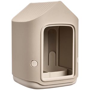 Produktbild für Vogelhaus elho Cosy, pilzbeige, aus 100% recyceltem Kunststoff