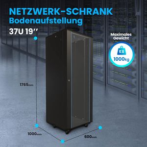 Produktbild für Netzwerkschrank Extralink Standard, EX.11403, 19 Zoll