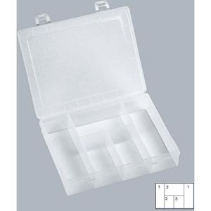 Produktbild für Sortimentskasten Hünersdorff PP-ECO Mini, 606100