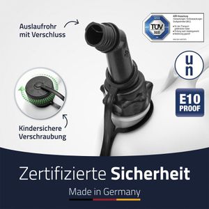 Produktbild für Kombikanister Hünersdorff 804900 Profi