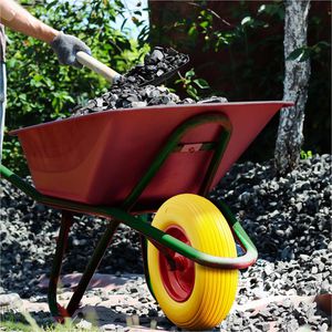 Produktbild für Schubkarrenrad Arebos 4.80/4.00-8, pannensicher Vollgummi