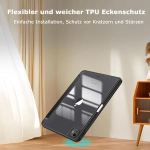 Produktbild für Tablet-Hülle Fintie Hybrid Slim Case, schwarz