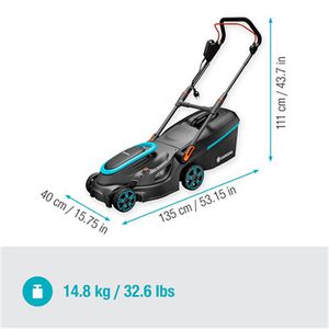 Produktbild für Rasenmäher Gardena PowerMax 1800/37 G2, Elektro