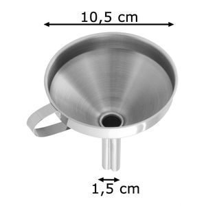 Produktbild für Trichter Fackelmann 40428, silber