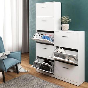 Produktbild für Schuhschrank Vicco Gizmo, weiß