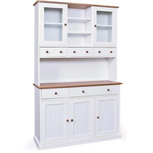 Küchenschrank Inter-Link Westerland, weiß, (BxH) 131 x 205 cm