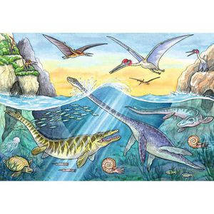Produktbild für Puzzle Ravensburger Saurier und ihre Lebensräume
