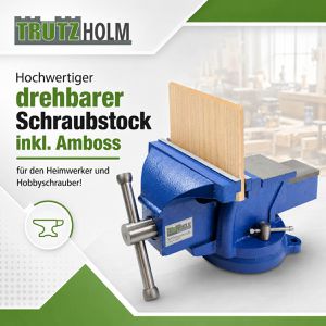 Produktbild für Schraubstock Trutzholm 65693, drehbar