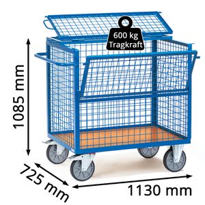 Produktbild für Transportwagen Fetra Kastenwagen, 2762