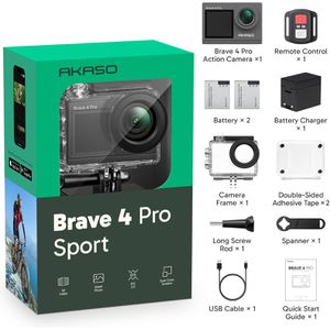 Produktbild für Action-Cam Akaso Brave 4 Pro Sport Kit