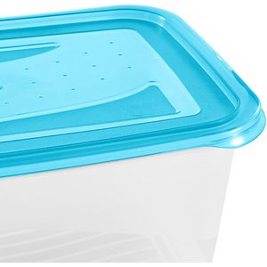 Produktbild für Frischhaltedose Keeeper fredo fresh blau, aus Kunststoff