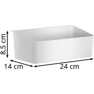 Produktbild für Aufbewahrungsbox Tesa 70062, 2,3L, zum Kleben