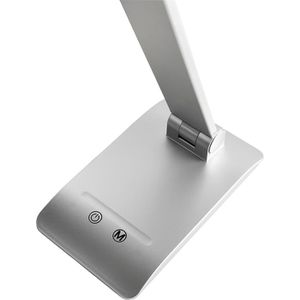 Produktbild für Schreibtischlampe Alco 924, silber, LED, dimmbar