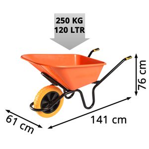 Produktbild für Schubkarre Haemmerlin Crusader, Tragkraft 250 kg