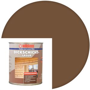 Wilckens Holzlasur Dickschichtlasur, 0,75l, außen, nussbaum