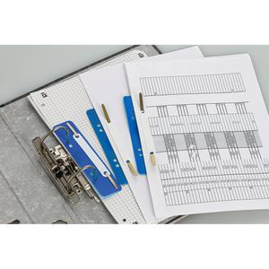 Produktbild für Heftstreifen Leitz 3710-00-35, 35 x 158mm, blau